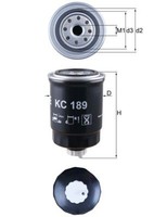 Kraftstofffilter Knecht KC 189 Passend FÜR Nissan Treibstofffilter