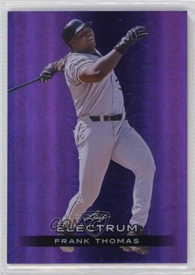 2024 Leaf Electrum Purple 36/49 Frank Thomas #26 HOF 1c0k