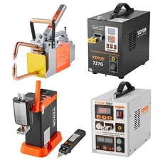 Portable Spot Welder 1/8-inch Thick Spot Welder with 1.5KVA Input Capacity