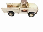 Vintage Tonka Pressed Steel Pickup Truck XR-101 Tires White 1970s Metal Toy USA