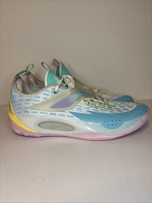 Way Of Wade 808 2.0 V2 Low Size 12 Easter LavenderWhite Blue Shoes Li-ning Strap