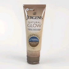 Jergens Natural Glow +FIRMING Body Lotion Medium to Deep Skin Tone 7.5 Fl Oz.
