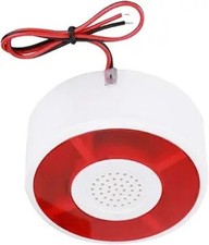 DC 12V LED Flashing Security Lamp Alarm System Alarm Strobe Warning Light Siren