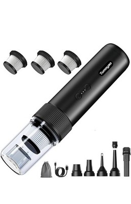 Car Vacuum Portable Cordless, 21000PA Handheld High Power Suction & Blower, 