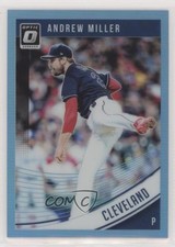 2018 Panini Donruss Optic Carolina Blue Prizm 17/50 Andrew Miller #86 8k4