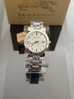Brand New Burberry The City BU9144 Stainless Steel 34mm Women's Watch