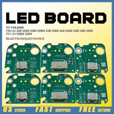 FOR BMW F30 3 SERIES CSL YELLOW LED HEADLIGHT DRL MODULE 2016-18 LCI 63117419615