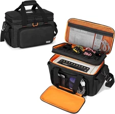 Travel Carry Bag Compatible with Positive Grid Spark 40 Amp, Double Layer Gig Ba