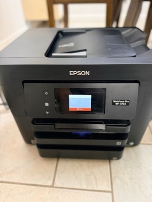 Epson WorkForce Pro WF-4734 Wireless All-in-One Printer - Inkjet - As Is
