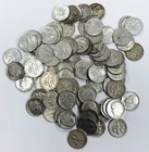LOT OF 83 MIXED DATE PRE-1965 SILVER ROOSEVELT DIMES! $8.30 FACE VALUE! NR#G3133