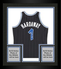 Framed Anfernee Hardaway Magic Signed Mitchell & Ness 1994-95 Authentic Jersey