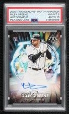 2023 Topps Transcendent Collection VIP Party 7/23 Riley Greene PSA 8 Auto 16cs