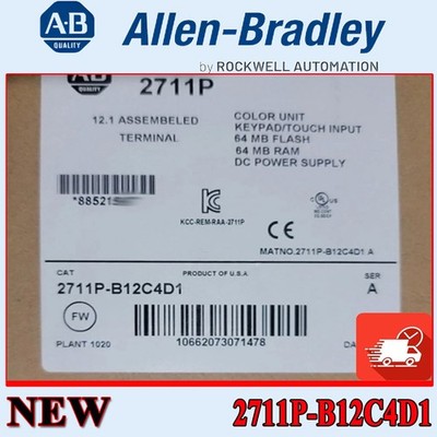 Sealed Original AB 2711P-B12C4D1 PanelView Plus Terminal Free Shipping  US