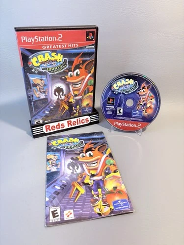 Crash Bandicoot The Wrath of Cortex (Sony PlayStation 2 PS2, 2001) CIB