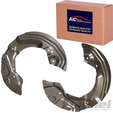 2x AIC SPRITZBLECH BREMSSCHEIBE VORNE passend f�r BMW 1er 3er E90 E91