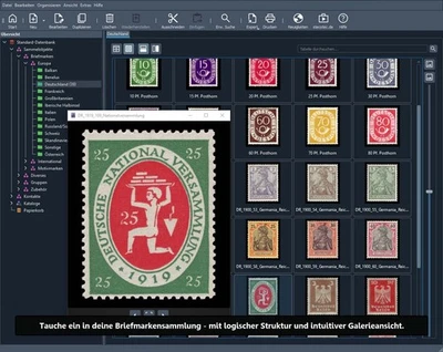 STECOTEC, DIPL.-ING. (FH) PIOTR P. STEKOWSKI Stecotec Briefmarken-Verwaltung Pro 3: Das Programm für Philatelisten - Software