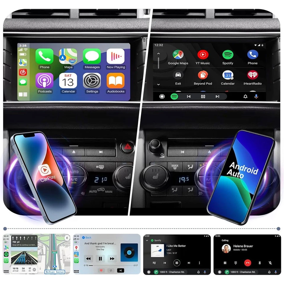 Wireless Carplay Android Auto Set Für Jaguar Land Rover Range Rover Harman/Bosch - Bild 3 von 4