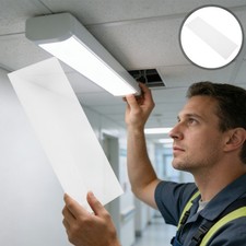 Ceiling Lampshade Translucent Panel Light Diffuser Cover Acrylic LED Covers