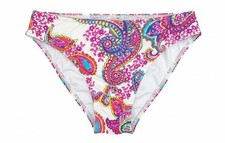 Triumph Bikini Slip Primavera Paisley weiß mit Muster 38 NEU