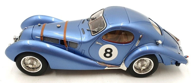 CMC 1/18 Scale Diecast M-167 Talbot Lago Coupe T150 C-SS 1939 #8 Blue - Image 3 of 4