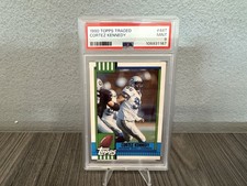 1990 Topps Traded Football #44T Cortez Kennedy PSA MINT 9 105931167