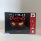 Nightmare Creatures - Nintendo 64 (N64) - Complete CIB Sealed mint condition