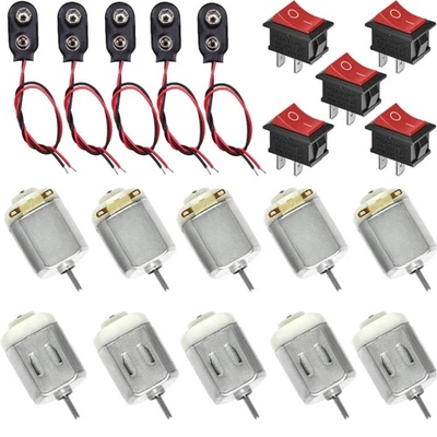 Mini DC Motor 3V-6V mit 20000RPM für DIY Robotik & Projekte, Mikromotor, Scha... - Bild 1 von 4