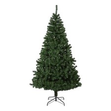 Nearly Natural 8ft Northern Tip Pine Artificial Green Christmas Tree in Green