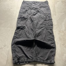 American Eagle Cargo Pants Gray Womens 14 Regular Utility Streetwear Gorpcore