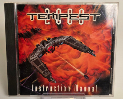 Tempest 2000 (PC, 1996) Complete Shooter Atari
