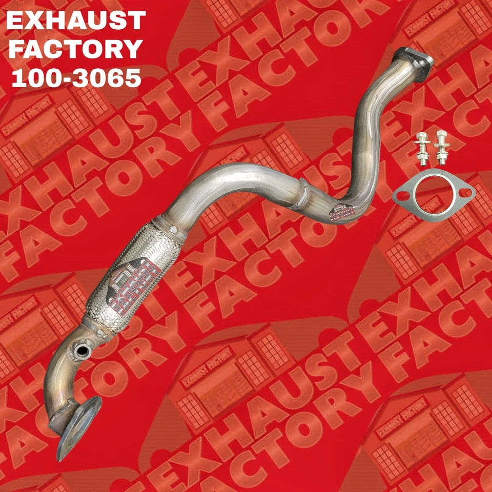 100-3065 FRONT EXHAUST FLEX PIPE FITS 2004-2008 PONTIAC WAVE 1.6L ENG - Image 4 of 4