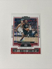 2023-24 Panini Contenders Game Night Ticket #12 Kawhi Leonard