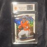 2025 Panini Prizm RJ Harvey White Disco Prizm Rookie #303 Denver Broncos