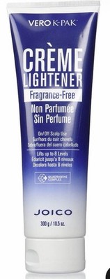 Joico Fragrance-Free Vero K-Pak Creme Lightener 300g/10.5 fl.oz Sealed