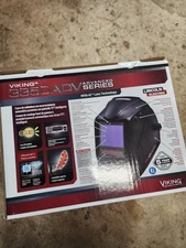 Lincoln Electric Viking 3350 ADV Welding Helmet – 4C Lens, Auto Darkening