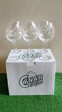 NOVITÀ ASSOLUTA 4 Set Completi da 6 Bicchieri Calici di Vetro Cynar Spritz Nuovi