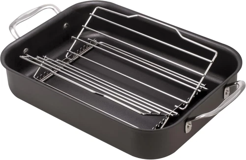 HIC Harold Import Co. Adjustable Roasting Rack - Thumbnail 3