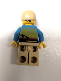 Red Glasses Man 8970 Scared Face Camera Agents LEGO Minifigure Mini Figure