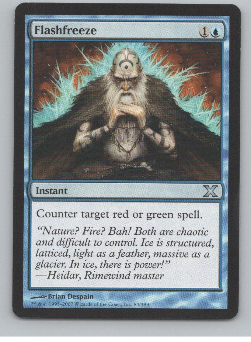 10th Edition #84 Flashfreeze MTG
