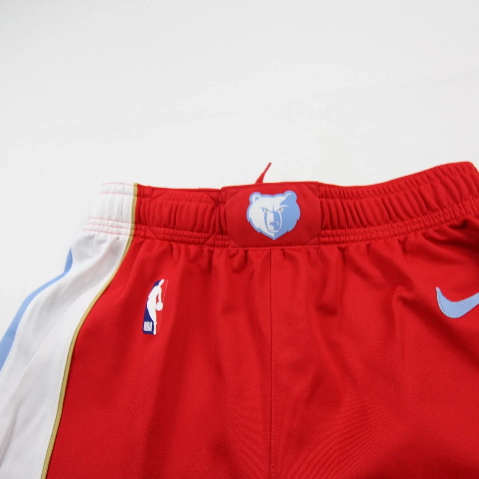 Memphis Grizzlies Nike NBA Authentics Game Shorts Men's Red/White New - Image 3 of 4