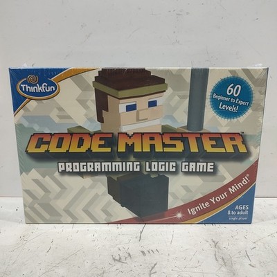 THINKFUN Code Master Logic Game Single Player 60 Levels STEM Coding NEW Sealed