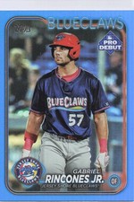 Gabriel Rincones Jr. 2024 Topps Pro Debut #PD-54 Blue Foil #/150