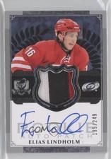 2013-14 Upper Deck The Cup Rookie 135/249 Elias Lindholm #178 Patch Auto 2d8