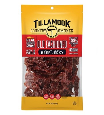 Tillamook Country Smoker Hardwood Smoked Beef Jerky 10 oz