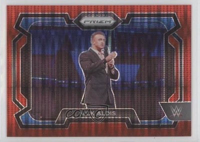 2024 Panini Prizm WWE Red Pulsar Prizm 128/399 Nick Aldis #35 Rookie RC 3hd
