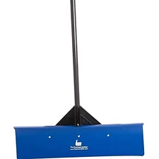 30 Inch Snow Pusher & Barn Shovel 30Uph | Heavy Duty 30”X10.5” Polypropylene Bla