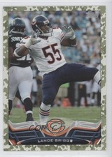 2013 Topps Military Border 24/399 Lance Briggs #229 0g5