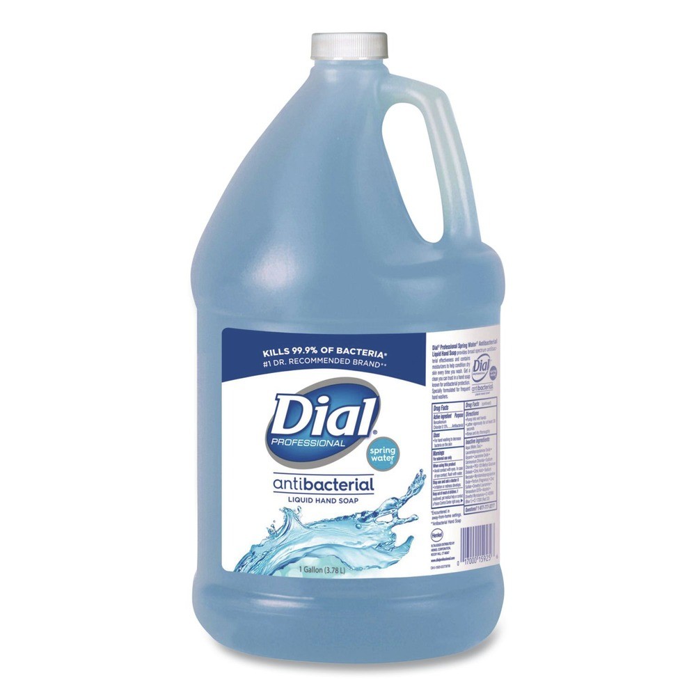Dial Professional 15926EA 1 галлон Антибактериального жидкого мыла для рук с родниковой водой Новинка 4990₽