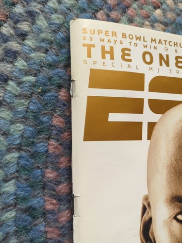 Vintage Espn Magazine Michael Jordan w/ SPECIAL MJ  TRIBUTE ISSUE 2-8-99
