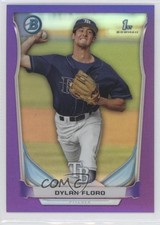 2014 Bowman Prospects Chrome Retail Purple Refractor /199 Dylan Floro #BCP16 0b0
